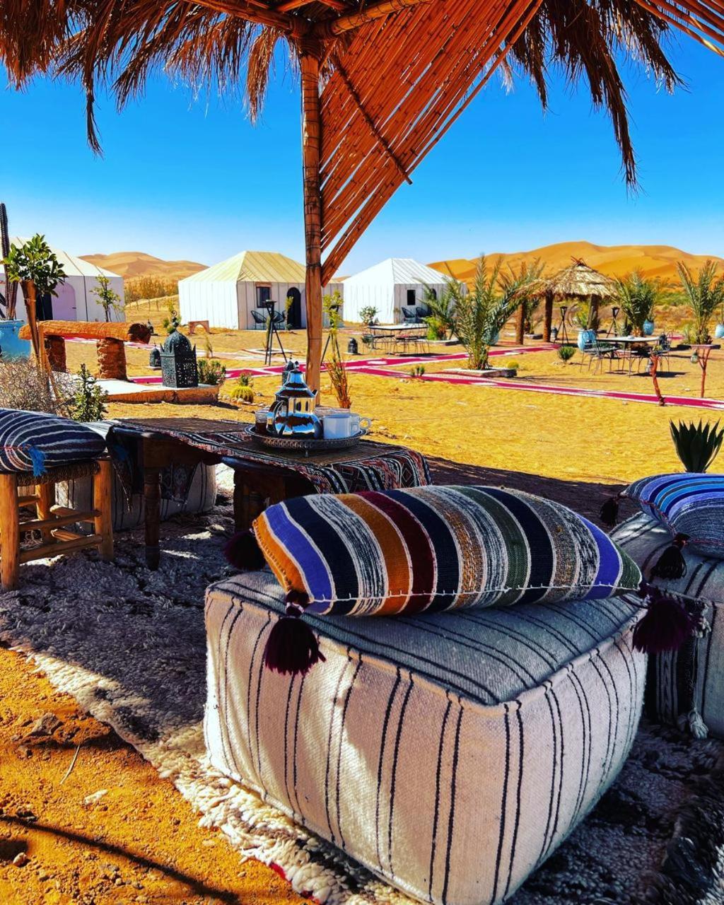 Amskou Luxury Desert Camp Merzouga Eksteriør bilde