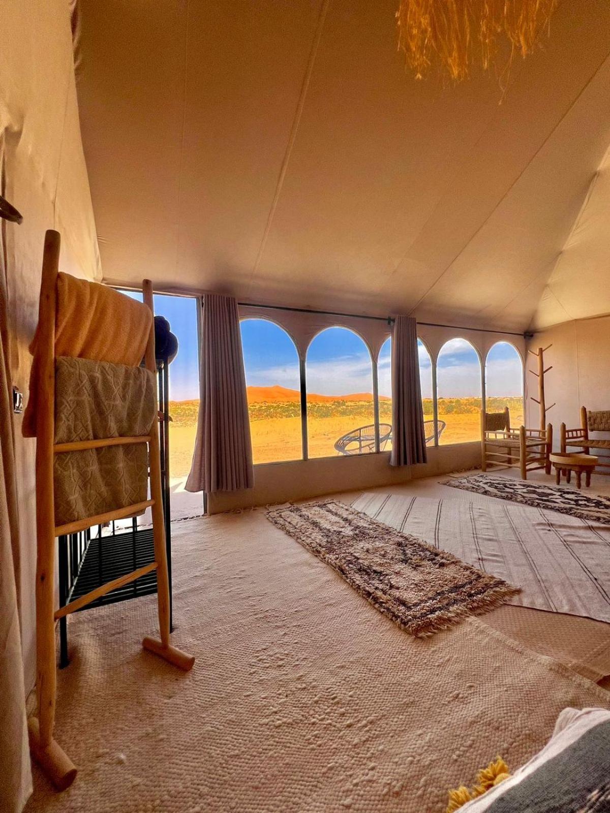 Amskou Luxury Desert Camp Merzouga Eksteriør bilde