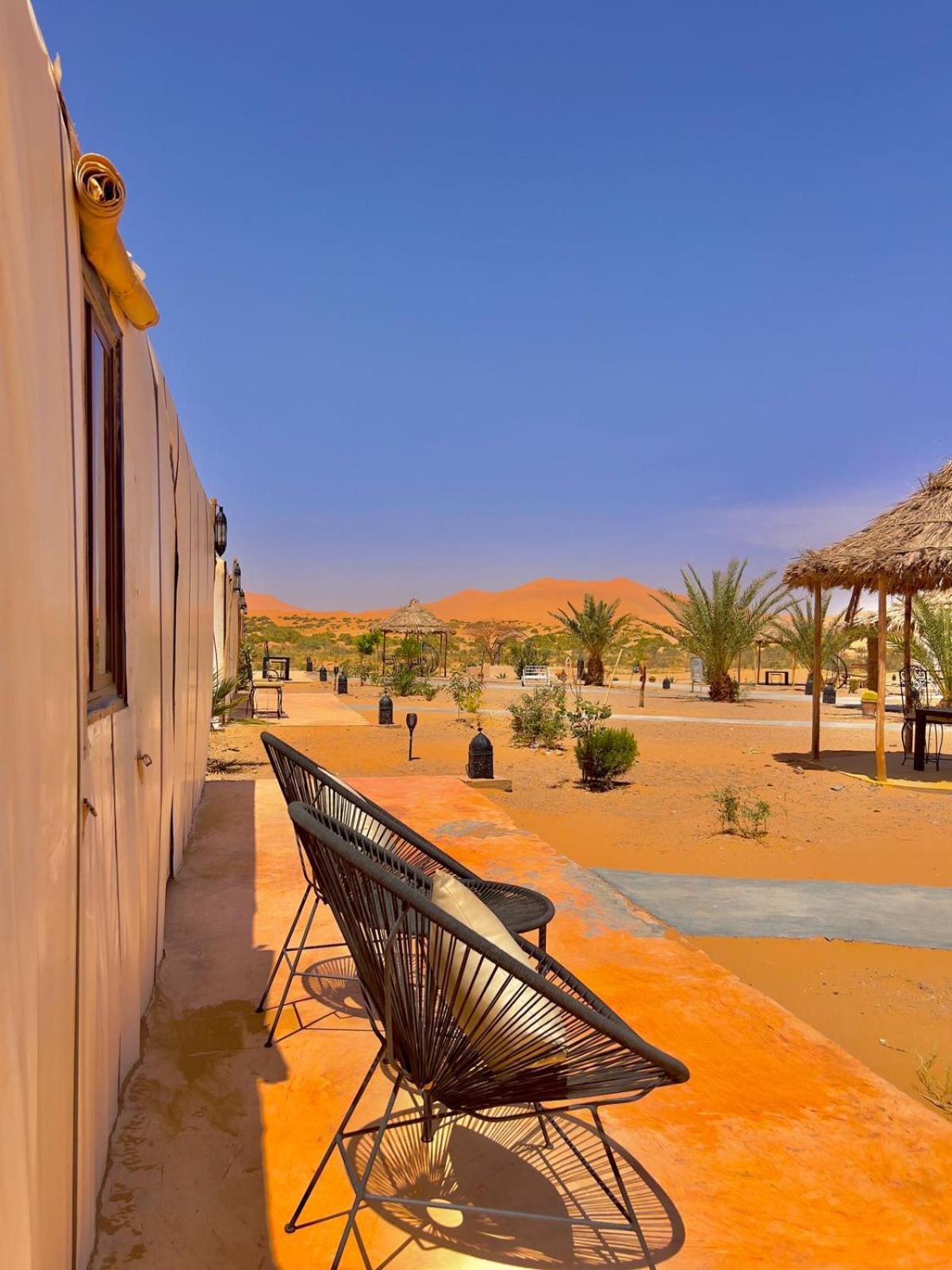 Amskou Luxury Desert Camp Merzouga Eksteriør bilde
