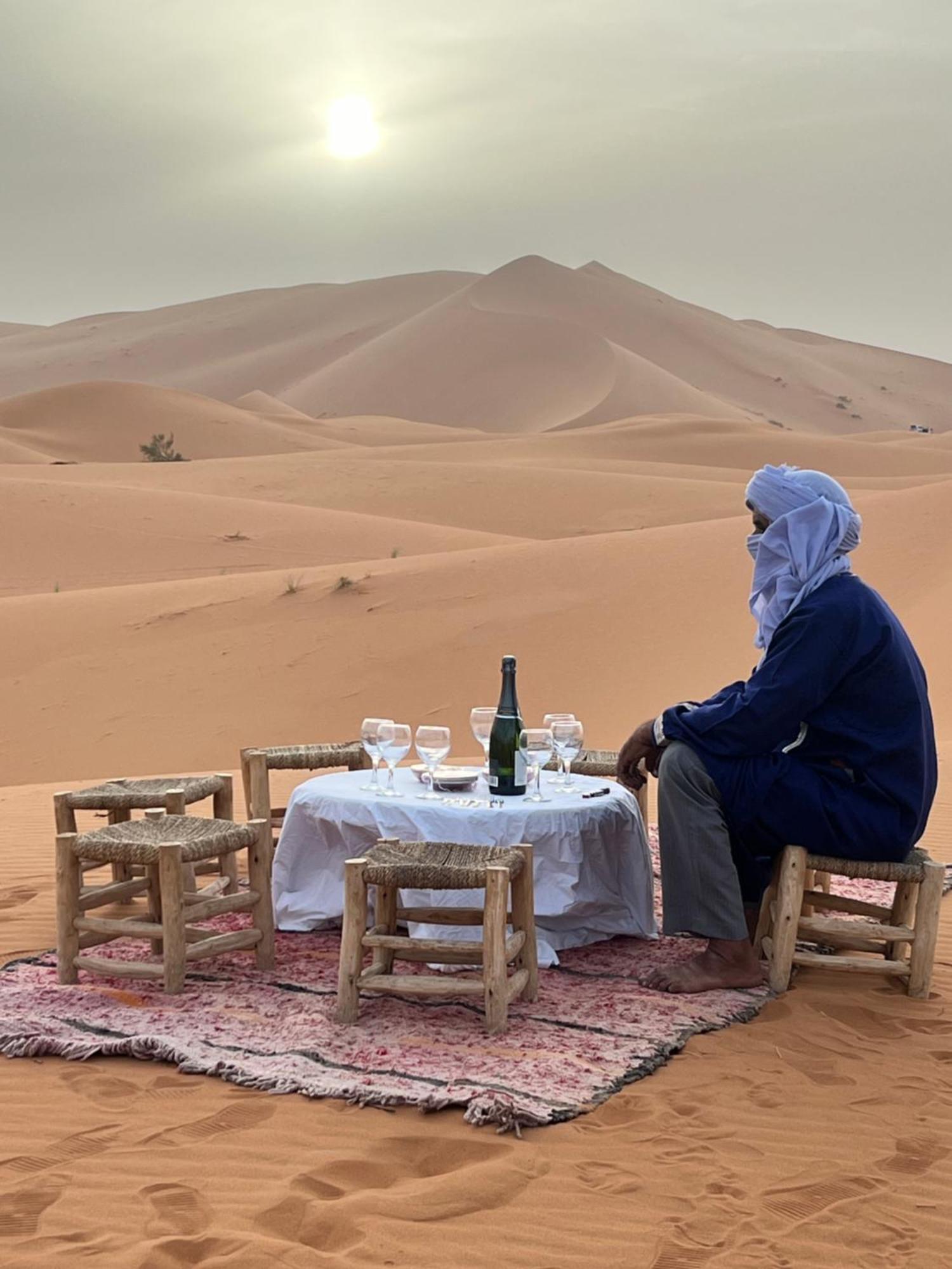 Amskou Luxury Desert Camp Merzouga Eksteriør bilde