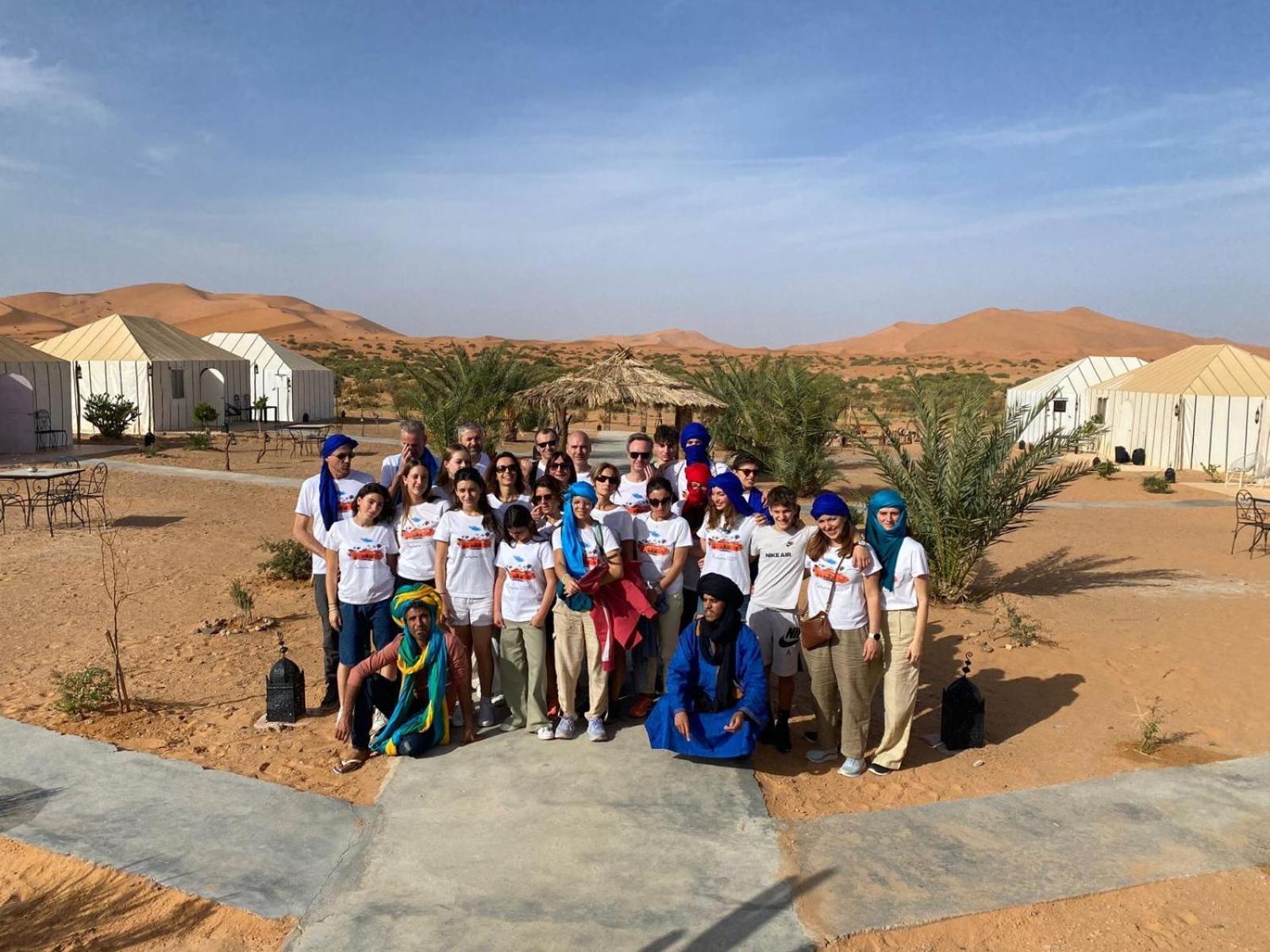 Amskou Luxury Desert Camp Merzouga Eksteriør bilde
