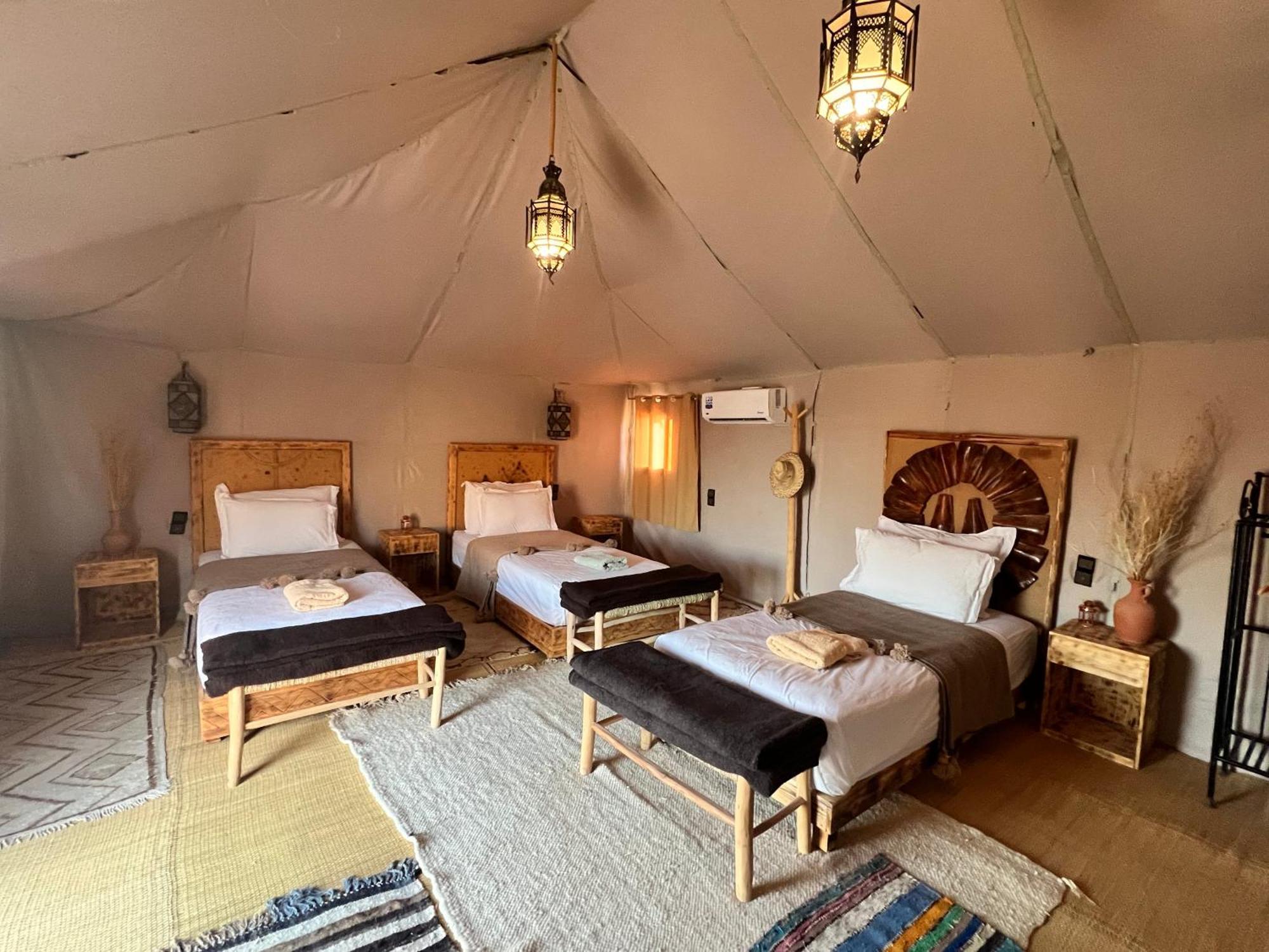 Amskou Luxury Desert Camp Merzouga Eksteriør bilde
