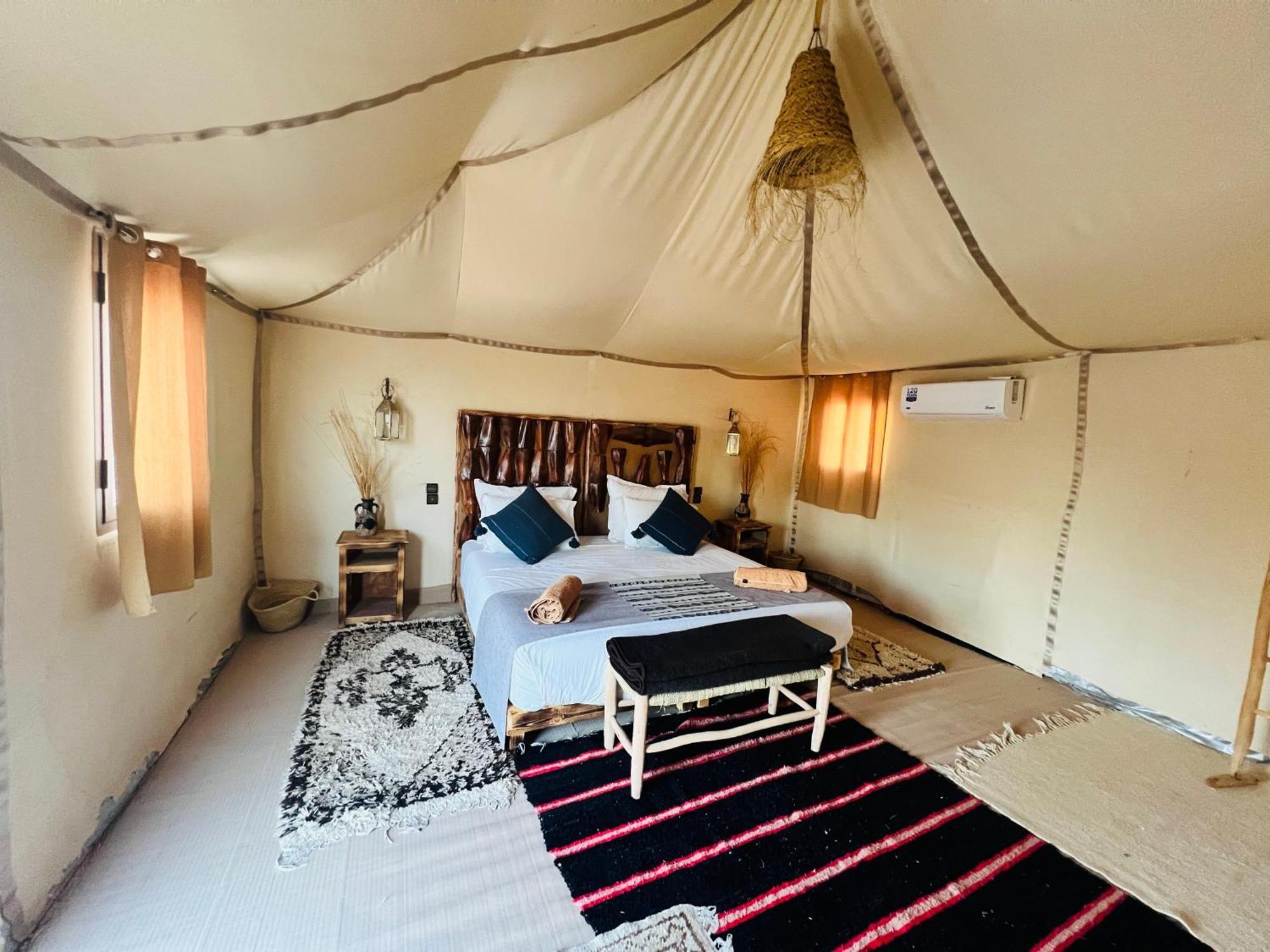 Amskou Luxury Desert Camp Merzouga Eksteriør bilde