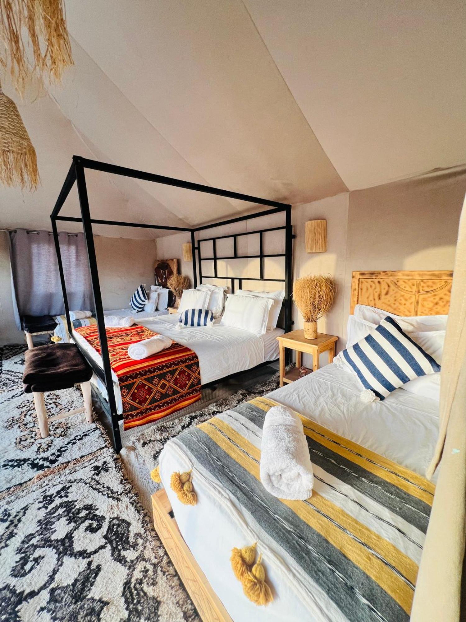 Amskou Luxury Desert Camp Merzouga Eksteriør bilde