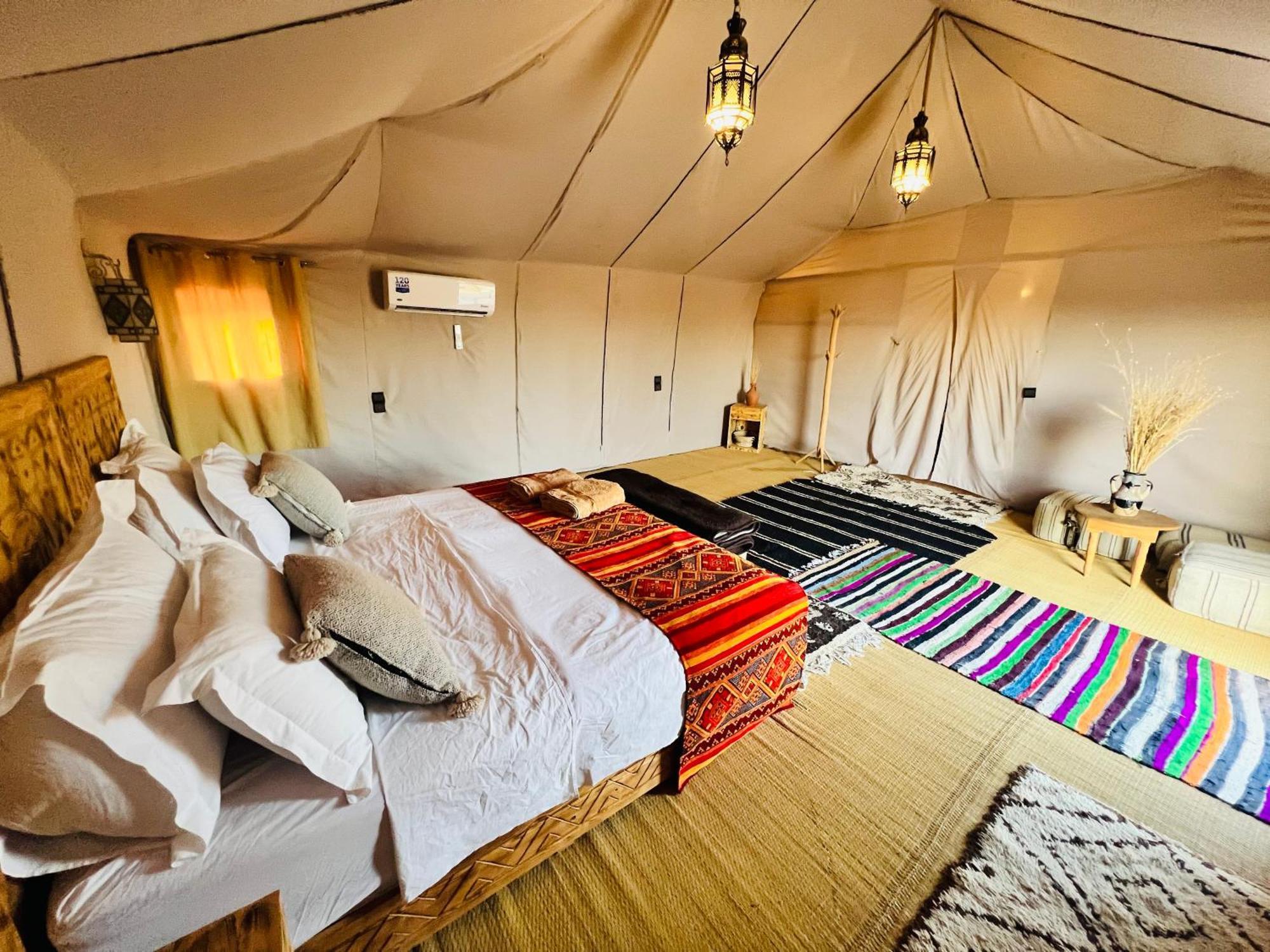 Amskou Luxury Desert Camp Merzouga Eksteriør bilde