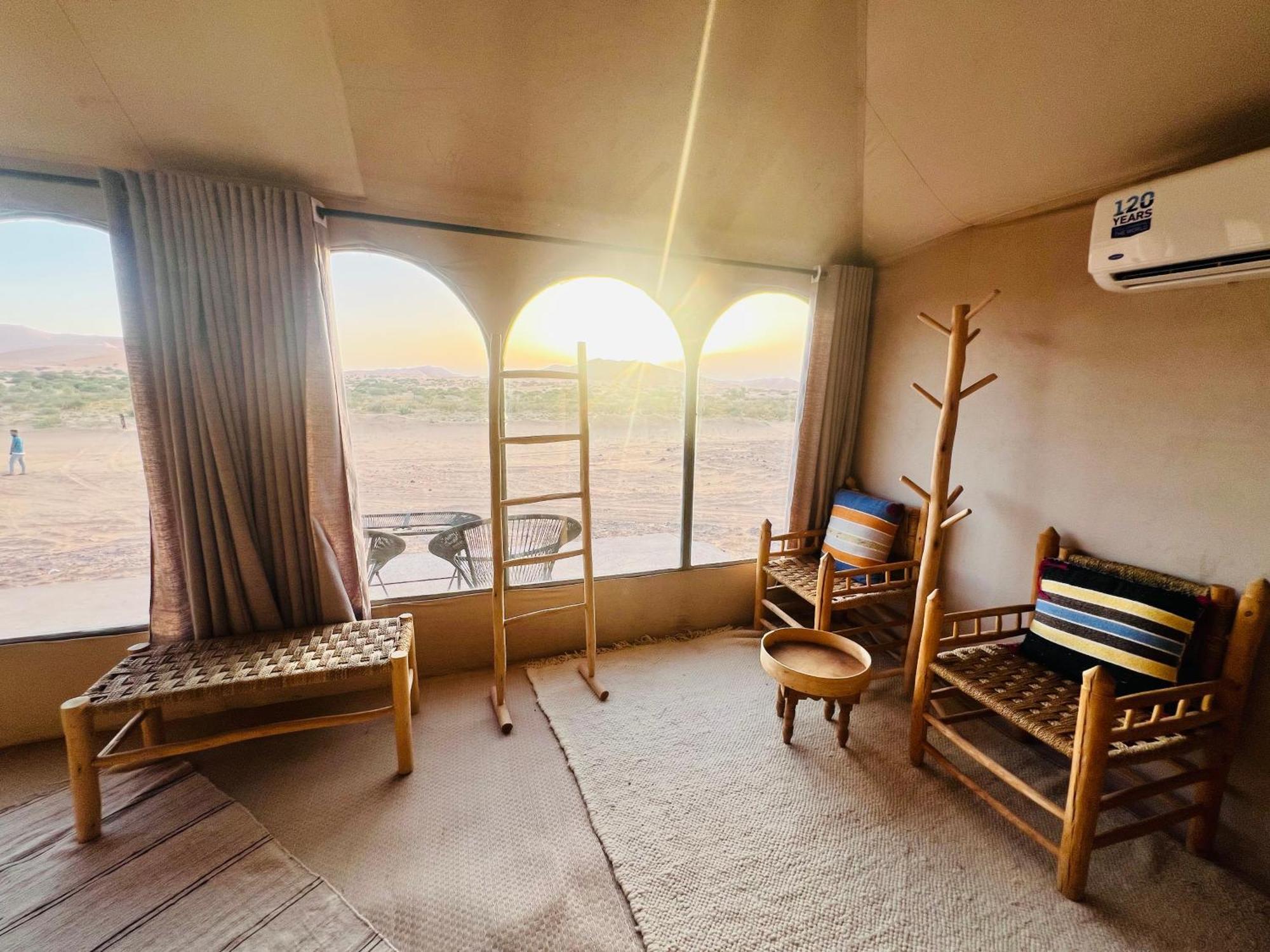 Amskou Luxury Desert Camp Merzouga Eksteriør bilde