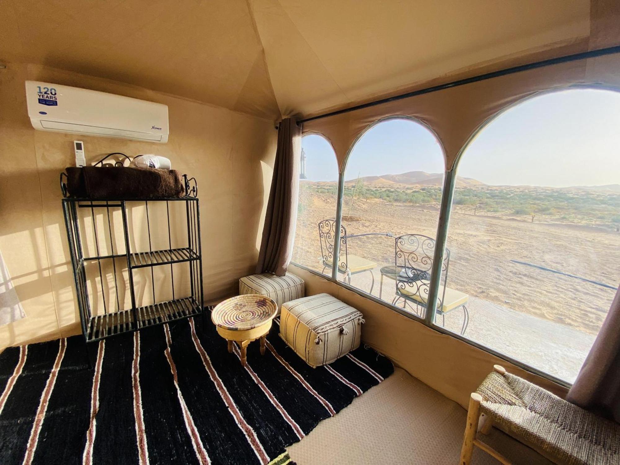 Amskou Luxury Desert Camp Merzouga Eksteriør bilde