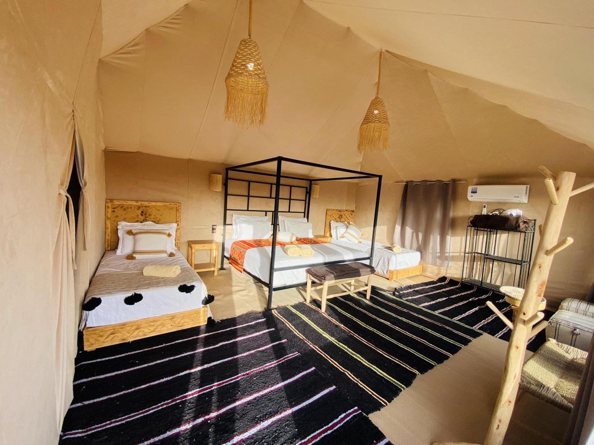 Amskou Luxury Desert Camp Merzouga Eksteriør bilde