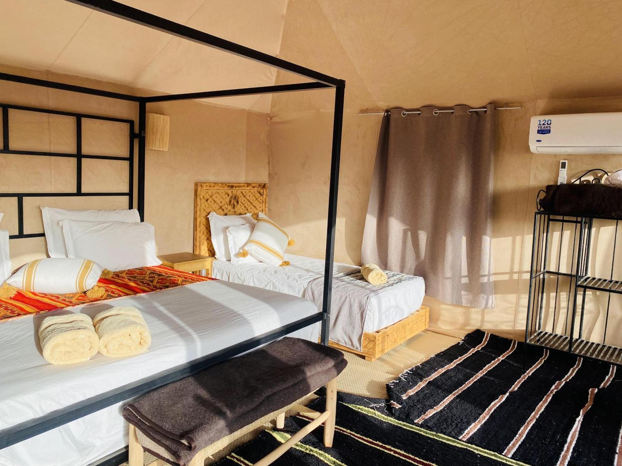 Amskou Luxury Desert Camp Merzouga Eksteriør bilde