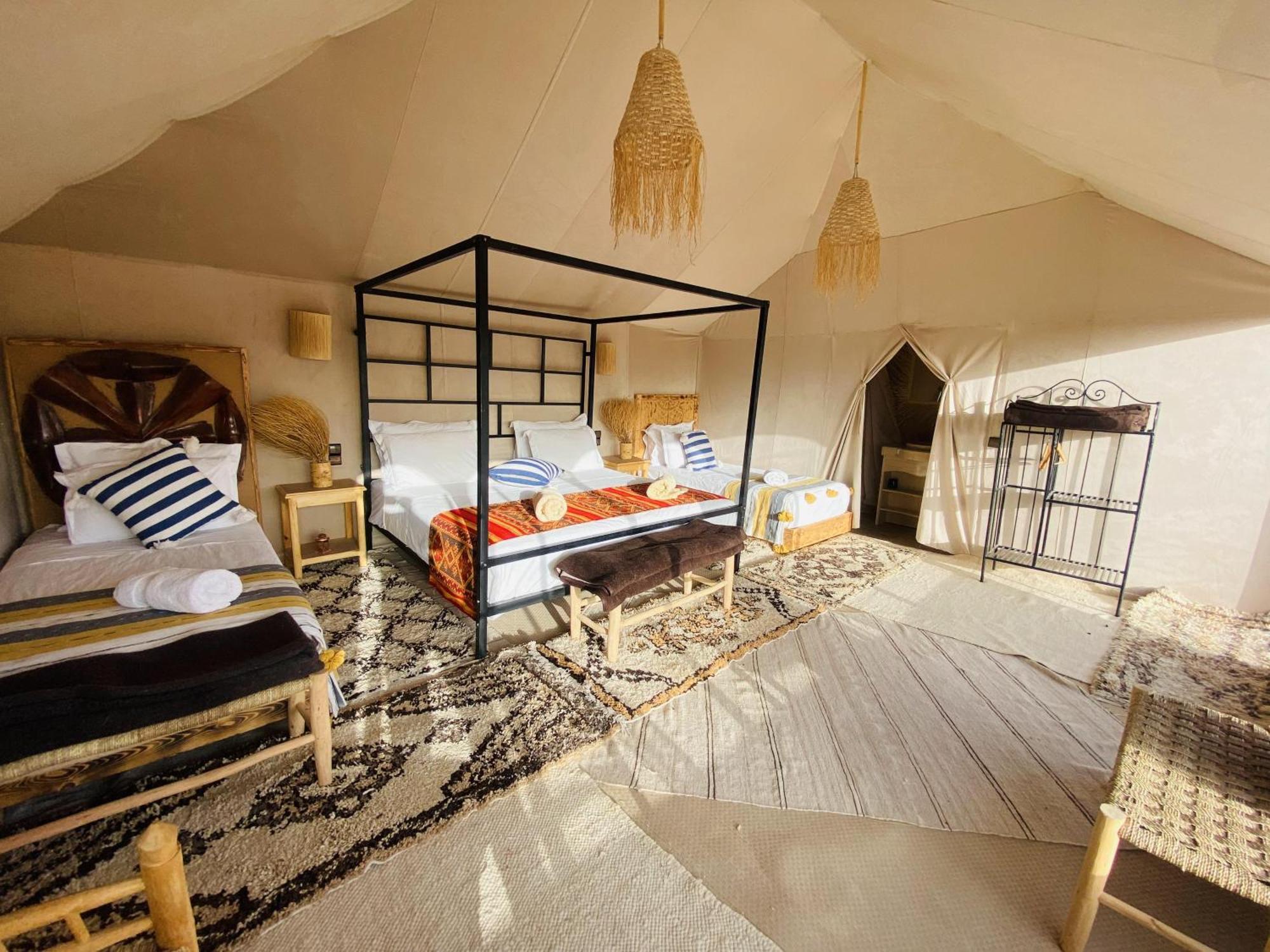 Amskou Luxury Desert Camp Merzouga Eksteriør bilde
