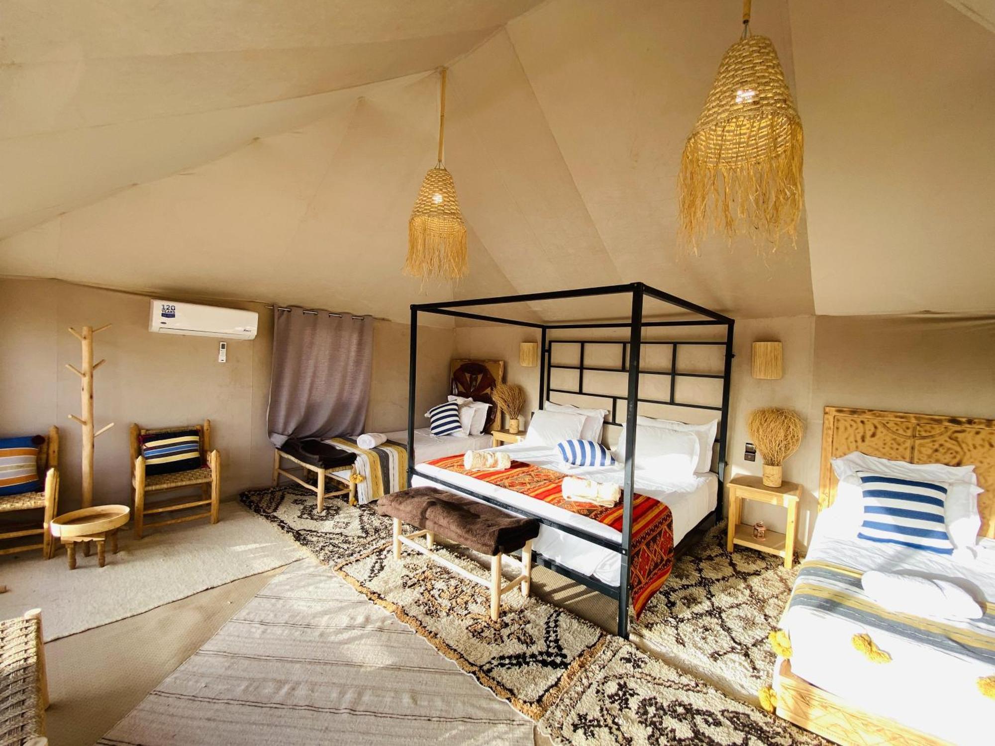 Amskou Luxury Desert Camp Merzouga Eksteriør bilde