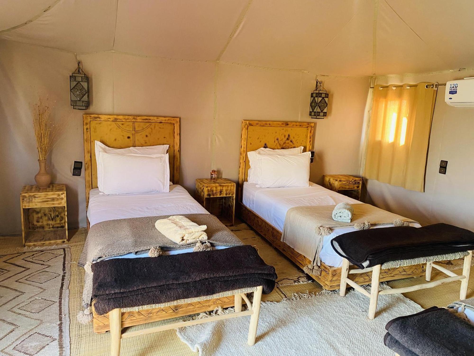Amskou Luxury Desert Camp Merzouga Eksteriør bilde